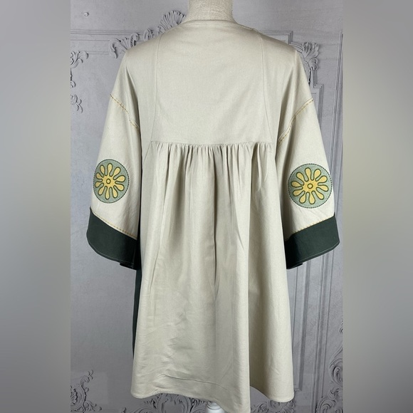 Sweet Clarise Embroidered Loose Fit Floral Mini Dress - Picture 7 of 14